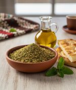 Zeytinyağı ile Kahvaltılık Zahter sunumu