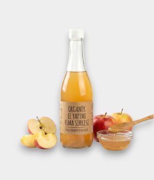 Organik El Yapımı Elma Sirkesi (Analı & Filtresiz)