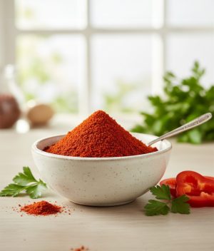 Taze Çekilmiş Tatlı Toz Biber (Acısız & %100 Saf)