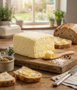 Bakır tavada köy tereyağı ile yapılmış sahanda yumurta