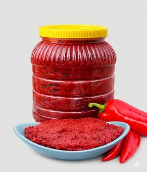 Hatay Gün Kurusu Acı Biber Salçası 5 kg